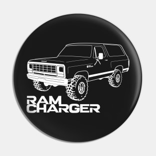 OBS Ram Charger White Print Pin