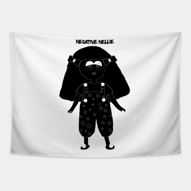 Double Negative Nellie Tapestry by D_AUGUST_ART_53