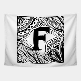 Initial F Tapestry