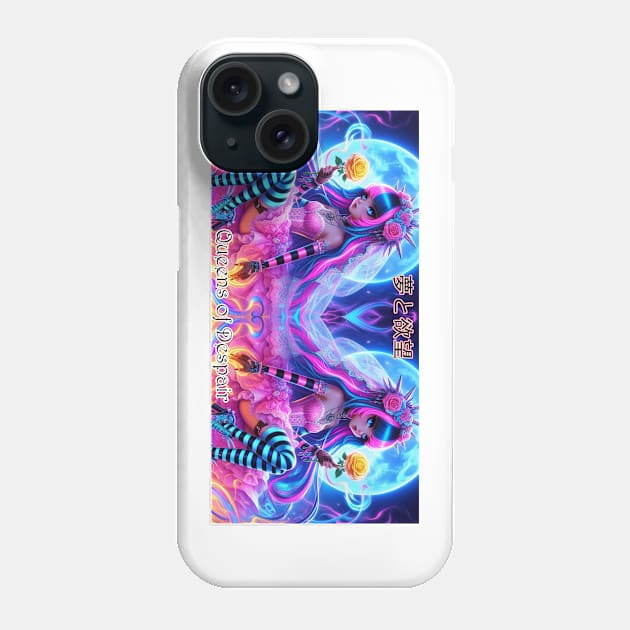 Queens of Despair Phone Case by PlayfulPandaDesigns