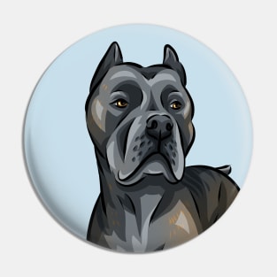 Cane Corso Dog | Blue Brindle Pin