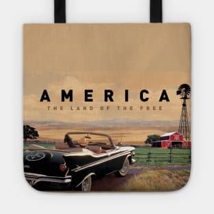 America - The Land Of The Free Tote