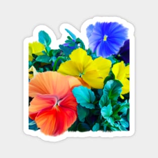 WIld Pansy Magnet