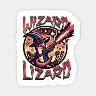 Wizard Lizard Magnet