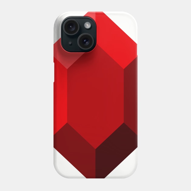 Ruby Phone Case by BOT3241