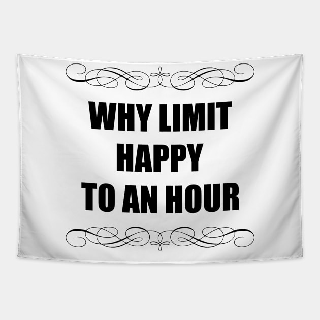 HAPPY HOUR Tapestry by equiliser