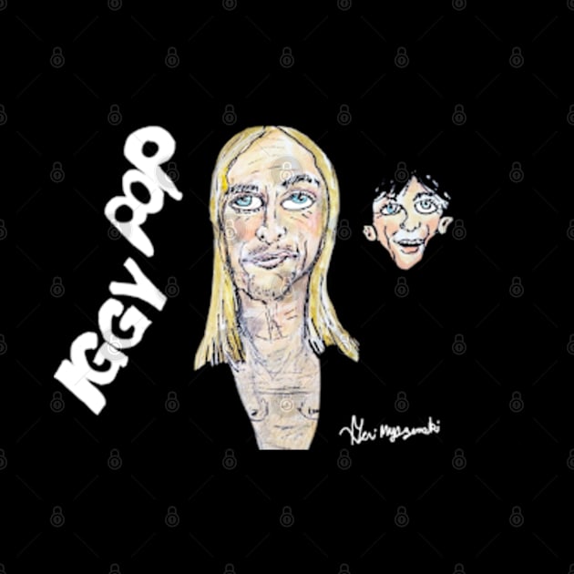 Iggy Pop Godfather of Punk by TheArtQueenOfMichigan 