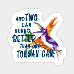 Two Toucans Magnet