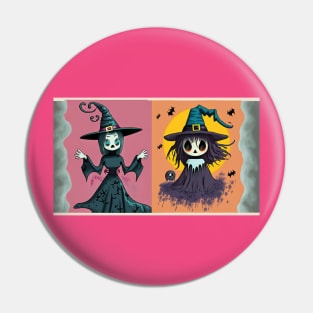 Witches' Night Out Pin