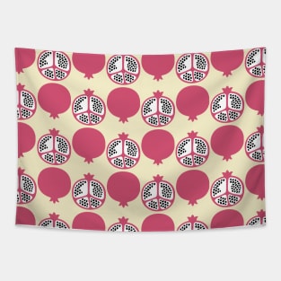 Cute Pomegranate Fruit Pattern Tapestry