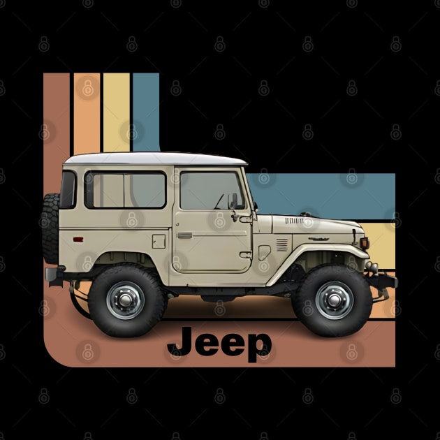 Jeep Vintage Old by capricorn