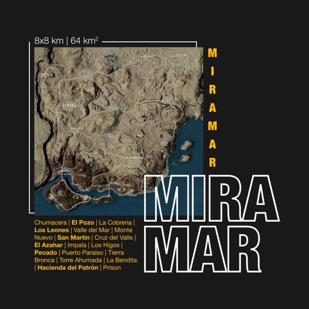 Miramar Map by Dzulhan