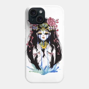 Sad Asian Gril Phone Case