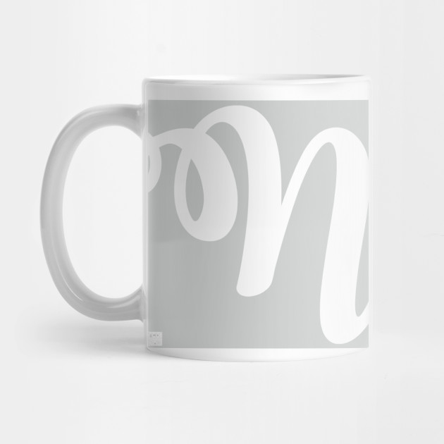 letter n elegant cursive calligraphy initial monogram cursive