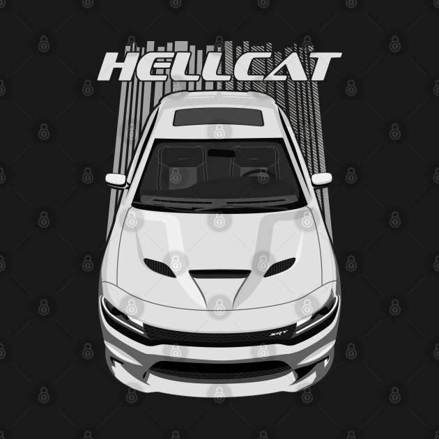 Charger Hellcat - White by V8social