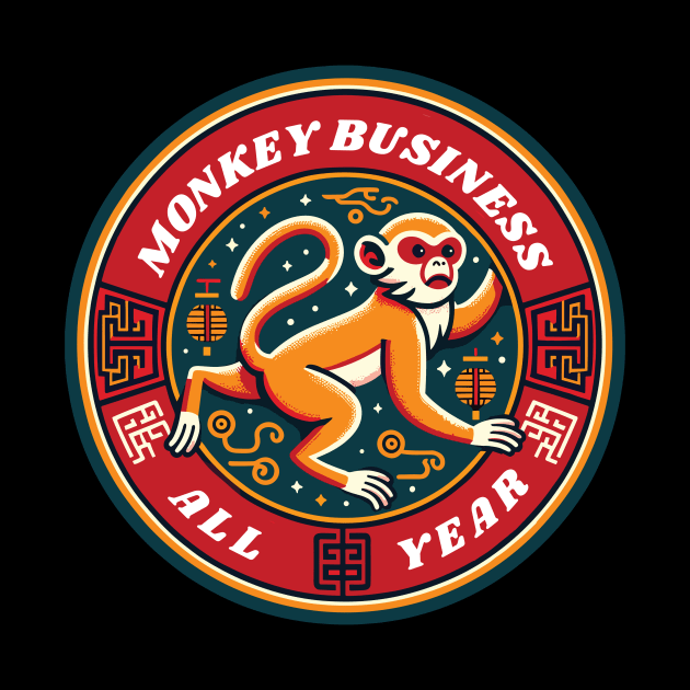 Monkey Business All Year by Global Corner Hub