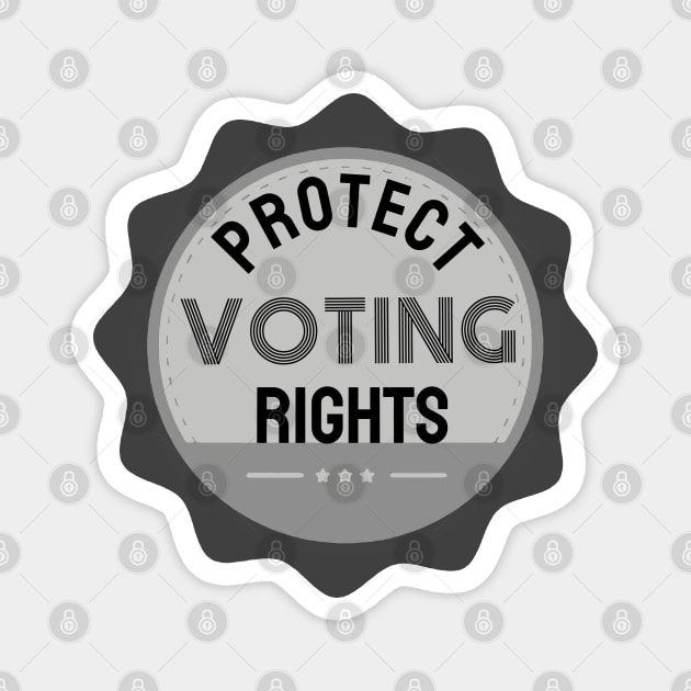 Protect Voting Rights Magnet by Slightly Unhinged