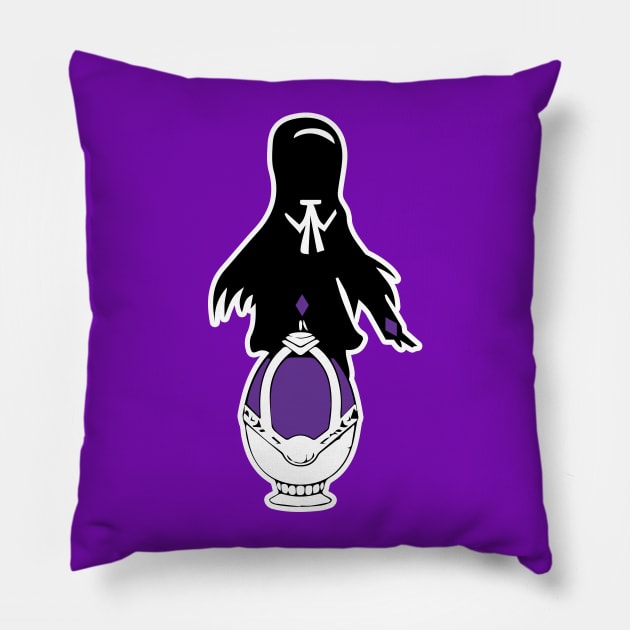 Soul Gem Homura Akemi Pillow by nillusart