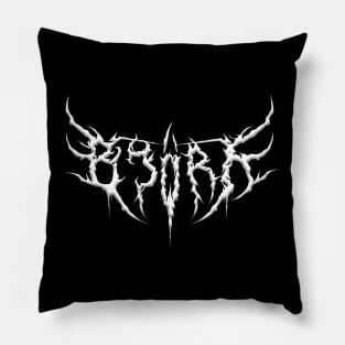 Bjork Metal Pillow