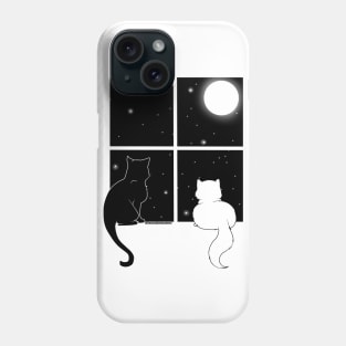 Cats_Yin Yang Phone Case