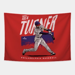 Trea Turner Philadelphia Grunge Tapestry