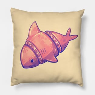 Pink Lemonade Shark Pillow