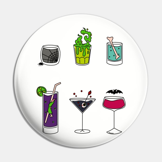 Halloween Cocktails Pin by jiniandtonic