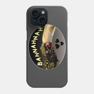 Muriel Loves Bahnahnah (black color) Phone Case