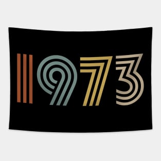 1973 Birth Year Retro Style Tapestry