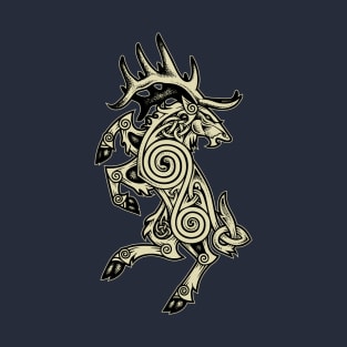 Celtic Elk Rampant T-Shirt