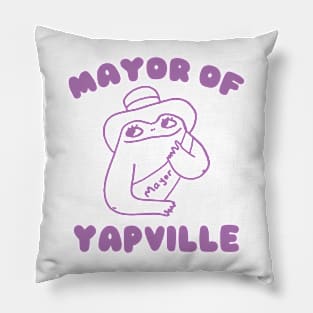 Mayor of Yapville Pillow