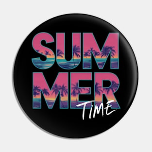 Summer Time Pin