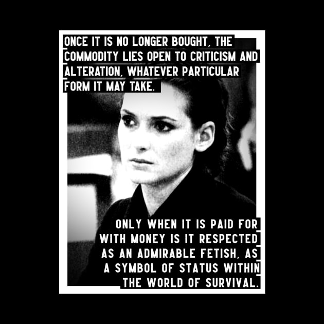 Situationist Winona Ryder by Vickie Smalls