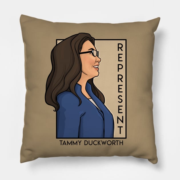 Represent Pillow by KHallion