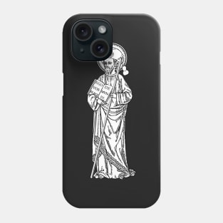 St. James the Pilgrim - black bkg Phone Case