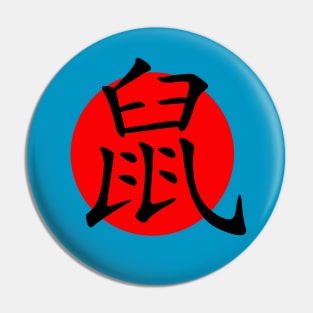 Rat In Chinese Character Shu Hanzi Pin