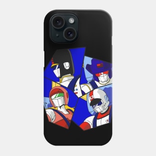 Battle load formation, blue Phone Case