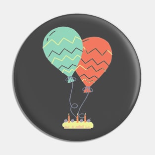 Party in the Air Pin