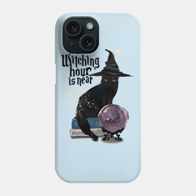 The witching hour is near Phone Case by ArtStyleAlice