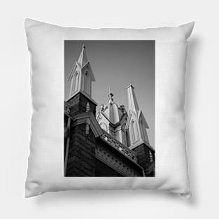 Salt Lake Temple Grounds Study 21 Pillow