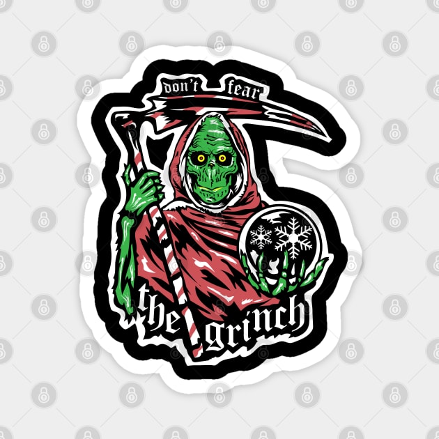 dont fear the grinch Magnet by Errore