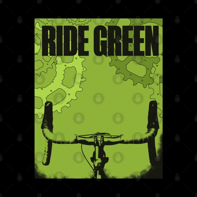 Ride Green by karenpaytonart