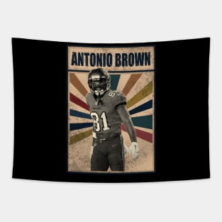 Tampa Bay Buccaneers Antonio Brown Tapestry