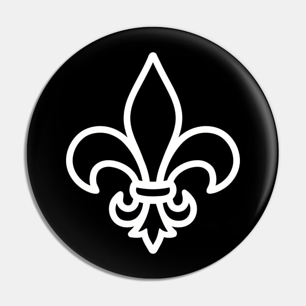 Lily fleur de lis Pin by Designzz