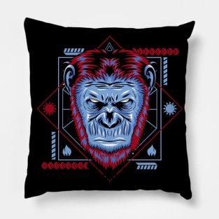 head apes retro Pillow