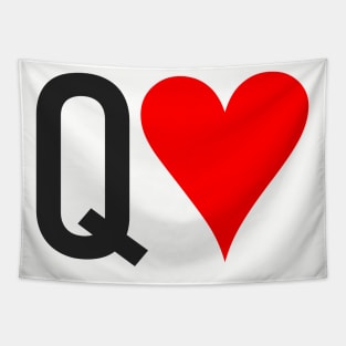 Queen of Hearts Tapestry