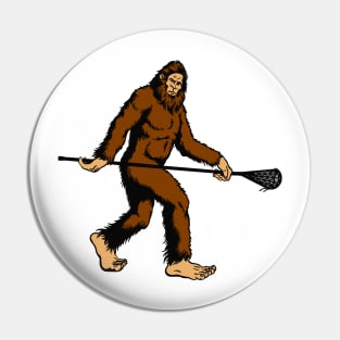 Lacrosse Bigfoot Pin