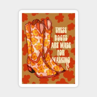 Yes, These BOOTS! Magnet