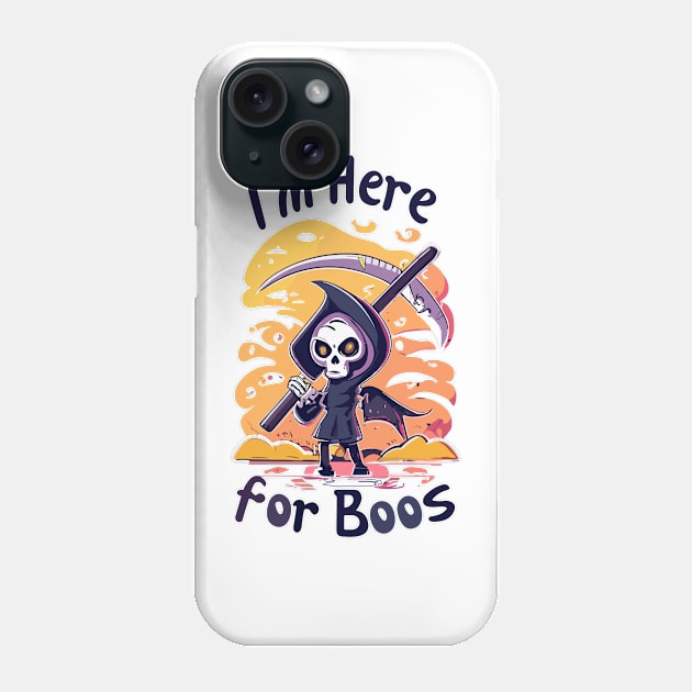 Spectral Style: Reaper's Boos Phone Case by Toonstruction