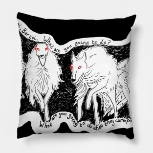 Borzoi Pillow